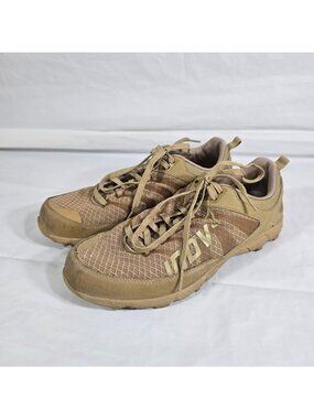 Inov8 Roclite 295 Athletic Shoes Men Size 9.5 Brown Lace Up Outdoor Sporty